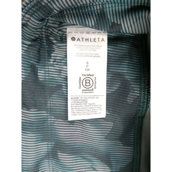 Athleta Rainer Floral Printed Tight S - Picture 10 of 14